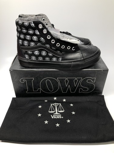 靴 WTAPS Vans Vault Sk8-Hi LX Black White Vans Sk8 Hi LX Highs & Lows Black White Supreme WTAPS Sz 8 | eBay