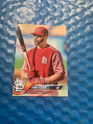 TOMMY PHAM 2018 TOPPS #655 IMAGE VARIATION SP CARDINALS