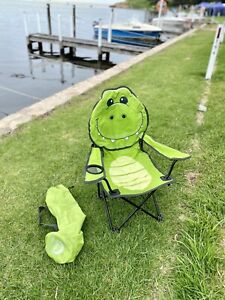 Spinifex Kids' Crocodile Camping Chair Multicoloured