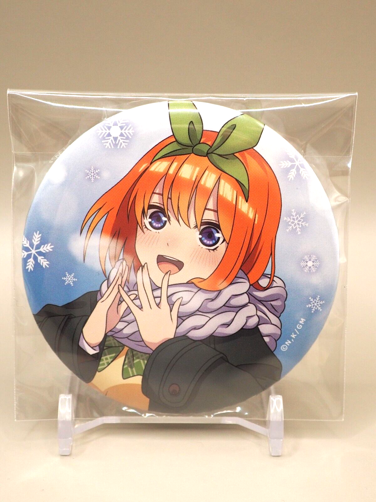 Yotsuba Nakano The Quintessential Quintuplets Can Badge Japan F967