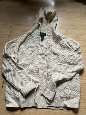 Women's Lauren Ralph Lauren Hooded Aran 