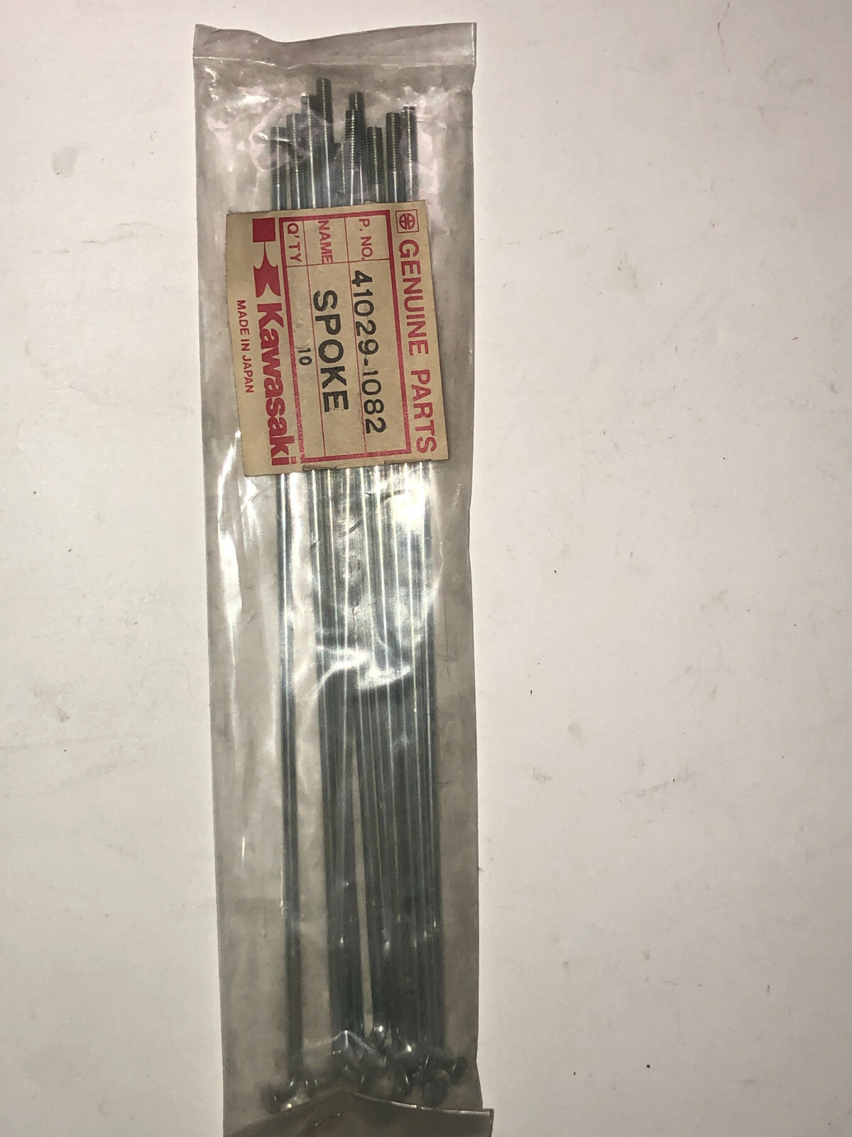 ニードルス Kawasaki NOS NEW 41029-1082 Inner Spoke DX KDX200 (10 pack