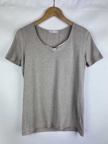 Tシャツ・カットソー Fabiana Filippi Short Sleeve T-Shirt With Delicate Fabiana Filippi ladies short sleeve t shirt size Xl | eBay