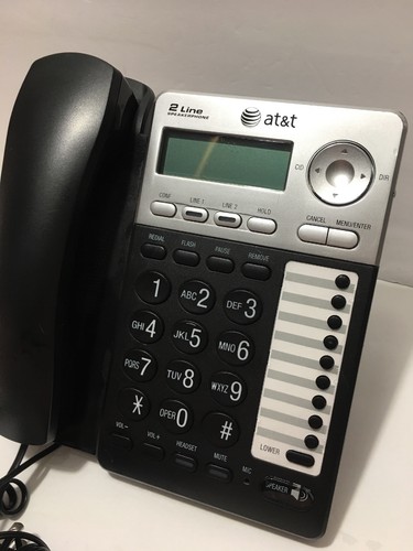 Att Ml17929 2-line Corded Home Office Landline Phone Speaker Conference Business