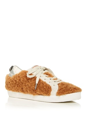 

KURT GEIGER Женские коричневые блестящие спортивные кроссовки Lexi с круглым носком на платформе 36,5, Коричневый, 8486748999