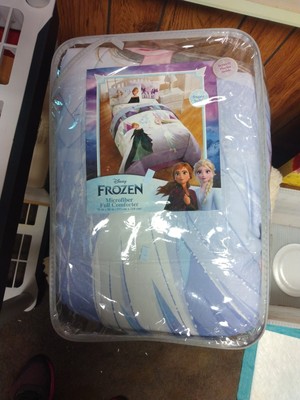 Disney Frozen Microfiber Full Comforter 86'' X 76'' Super Soft NL479D