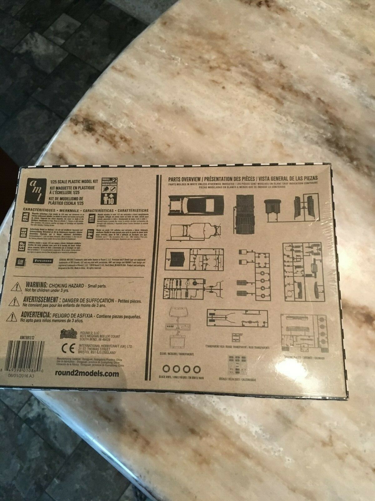 AMT /25 1967 Chevrolet Impala SS Authentic Model Kit NIB