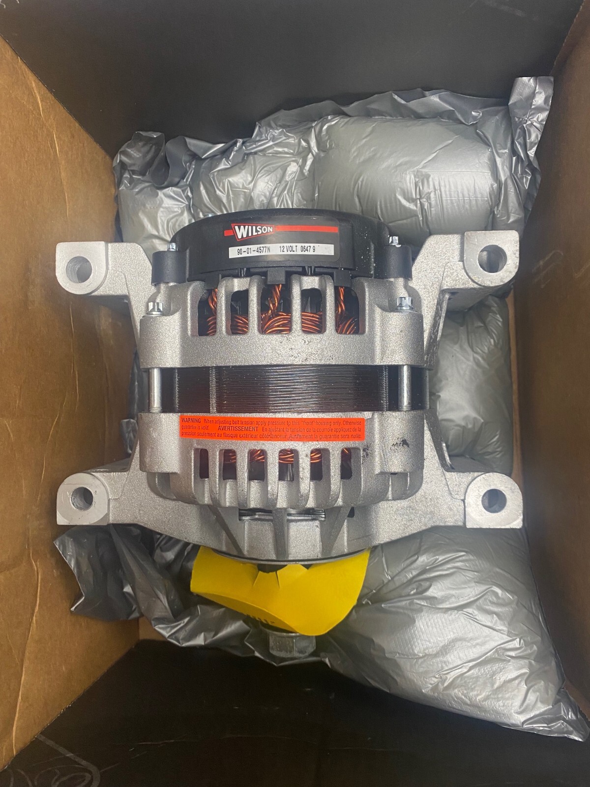 1990-2001 Wilson 12V 160 Amp Alternator 90-01-4577N 1990-2001 Wilson 12V 160 Amp Alternator 90-01-4577N
