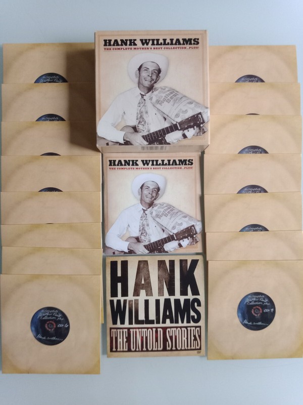 Hank Williams The Complete Mother'S Best Collection 15 Cd + 1 Dvd