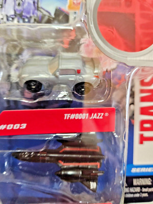 Transformers Micro Machines Reveal RTS #003 - Jazz Jetfire Mini Figure Toy