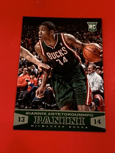 2013-14 Panini Giannis Antetokounmpo Rookie Card #194 RC