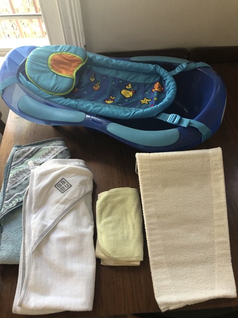 fisher price baby bath with hammock