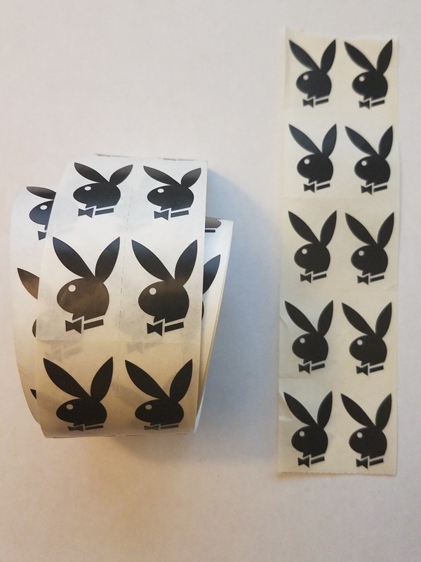 LOT 10 Authentic Playboy Bunny Tanning Bed Stickers - HIGH QUALITY Bunnies