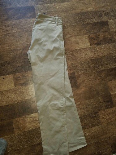 Women's outfit lot brown grey cardigan Large Zac & Rachel tan pants 12 NWOT