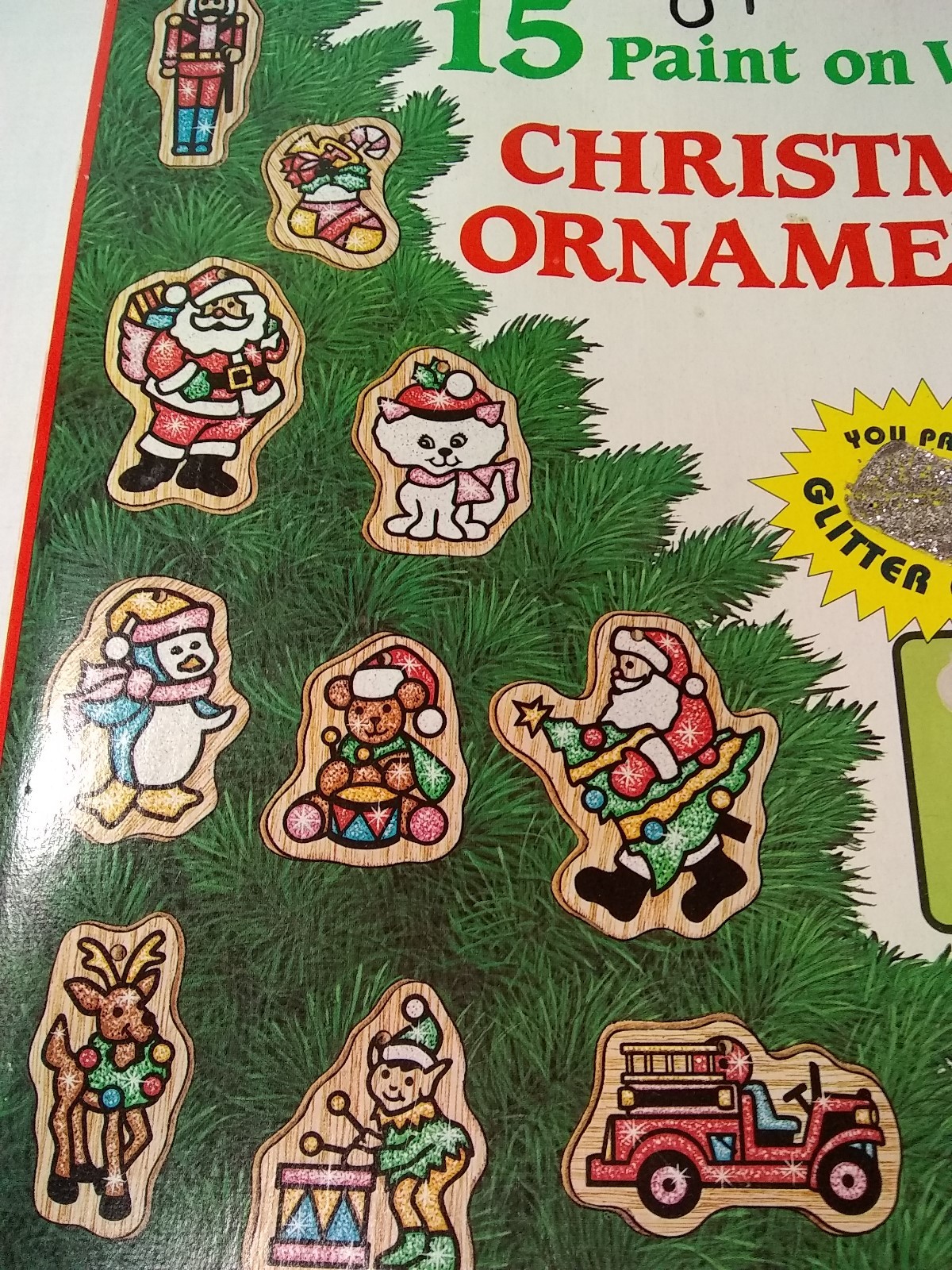 Paint on Wood Christmas Ornaments