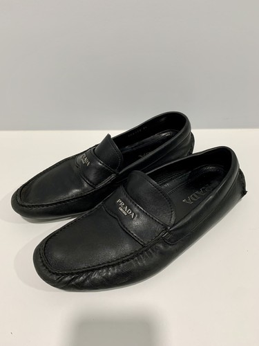 PRADA｜LOAFERS (2DD177 F G000 ATG F0002) Black Leather Driving Shoes | PRADA