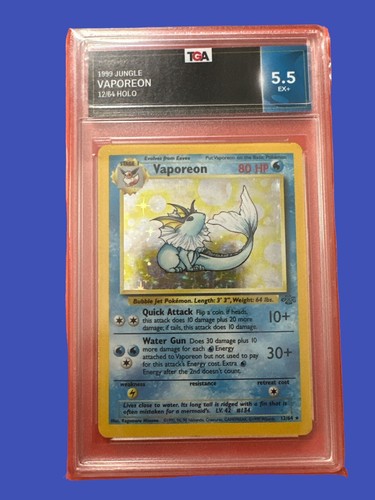 PSA9 シャワーズ ポケモンジャングル Vaporeon Jungle eBay Auction Item 296440251666 Tcg Cards 1999 Pokemon Jungle