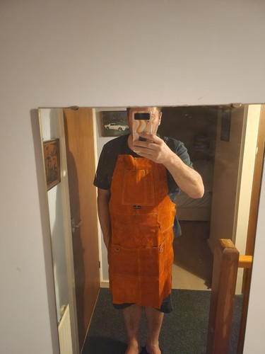 ArmaWEAR Leather Craft Apron 6 Pockets Premium Heavy Duty