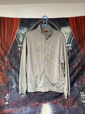 Puma Track Zip Up Jacket Men’s Size XL 2000’s Hip Hop Style