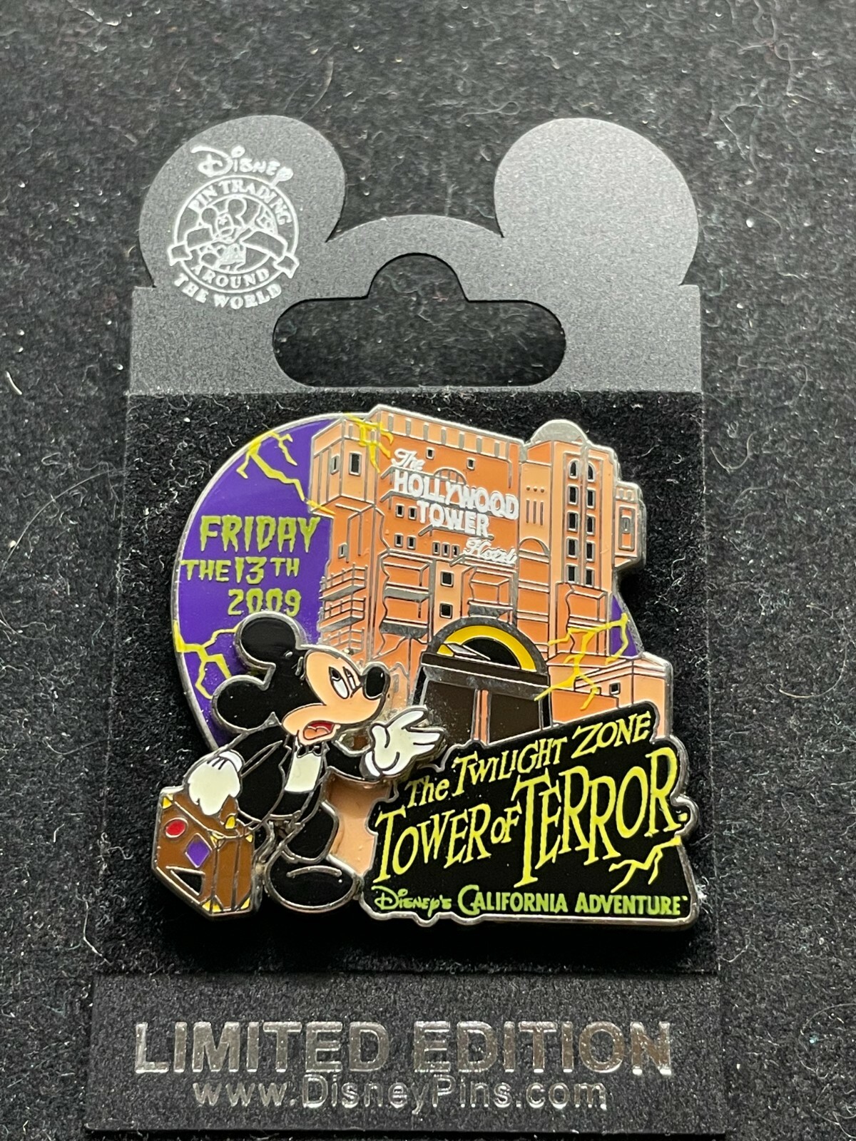 Disney - プラトン Disney Pin - DLR Friday the 13th 2009 Twilight Zone Tower
