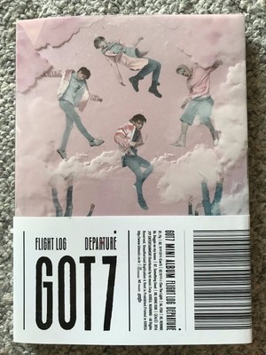 GOT7 FLIGHT LOG : DEPARTURE ALBUM (ROSE QUARTZ VERSION)+PHOTOCARD+POSTER