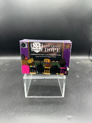 University Of Dope Party Game Hip Hop Rap Trivia Conversation Cards 18+ Players