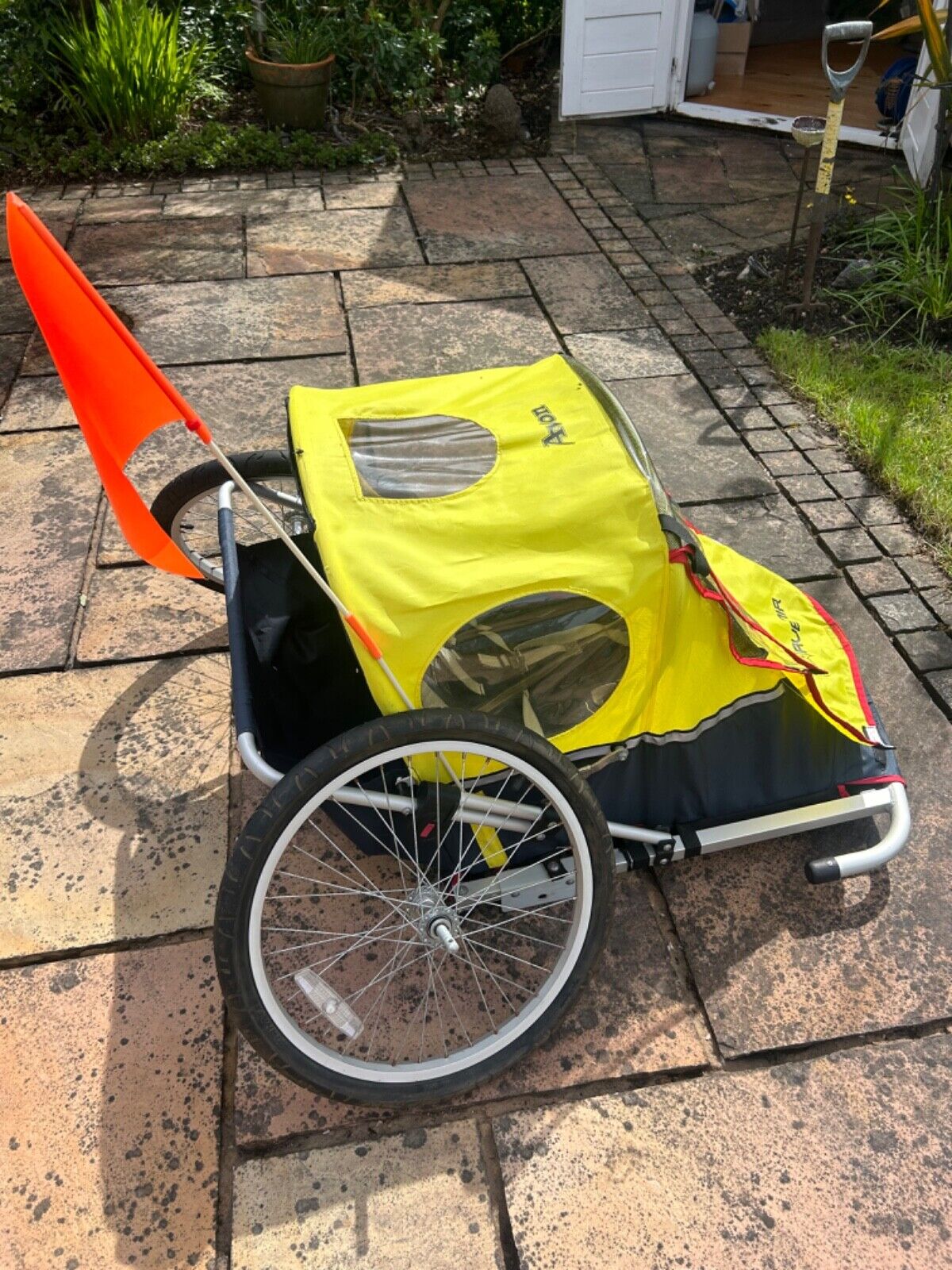 Avon Avenir double child bike trailer eBay