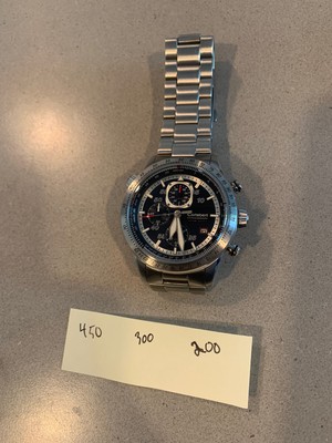 Cortebert Mirage CB-3006-66 Blue Quartz Chronograph