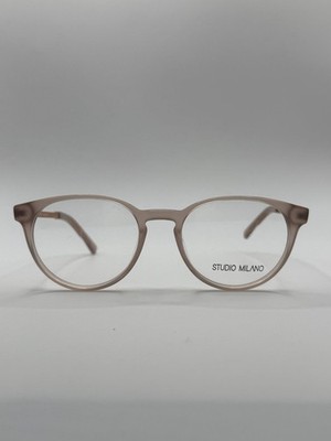 Studio Milano 01-14160-01 51-19-140 Braun Rund Brille Gestell