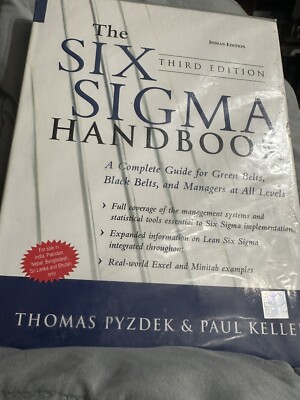 The Six Sigma Handbook, Third Edition - Hardcover By Pyzdek - NEW