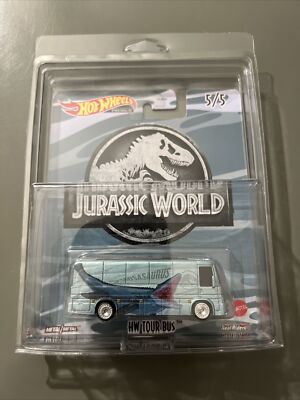 Hot Wheels JURASSIC WORLD Dominion Park HW Tour Bus Mosasaurus Ocean Protector