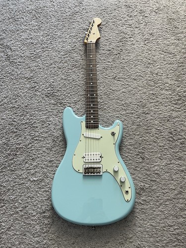 Fender Offset Series Duo Sonic HS 2017 MIM Daphne Blue Rosewood Fretboard  Guitar