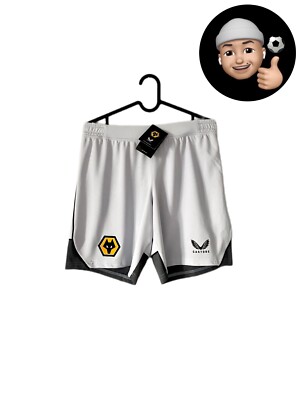 NEW 2022 2023 Wolverhampton Castore Away Third Soccer Shorts Jersey Shirt Kit UK