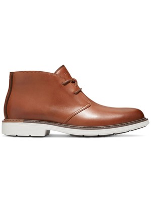 COLE HAAN GRANDSERIES Мужские коричневые легкие ботинки чукка на блочном каблуке 9 м