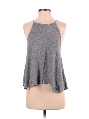 Lanston Women Gray Tank Top S