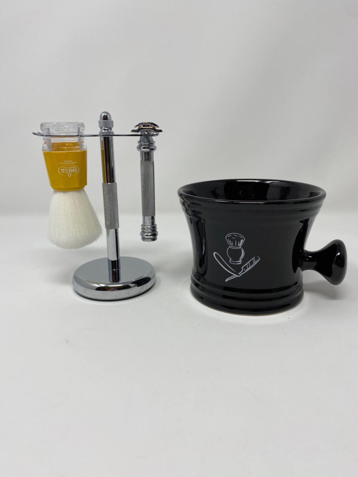 Omega Brush Stand Soap Cup Mug