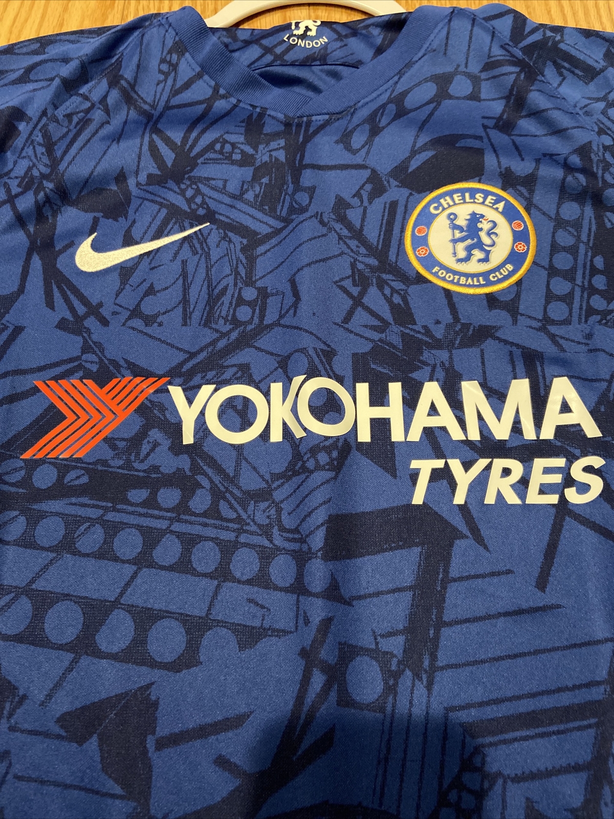 NIKE CHELSEA FC STADIUM HOME MEN'S SOCCER JERSEY AJ5529 Sz S BNwT Blue:  купить с доставкой из США, цена 12 901 руб - (325112161928)