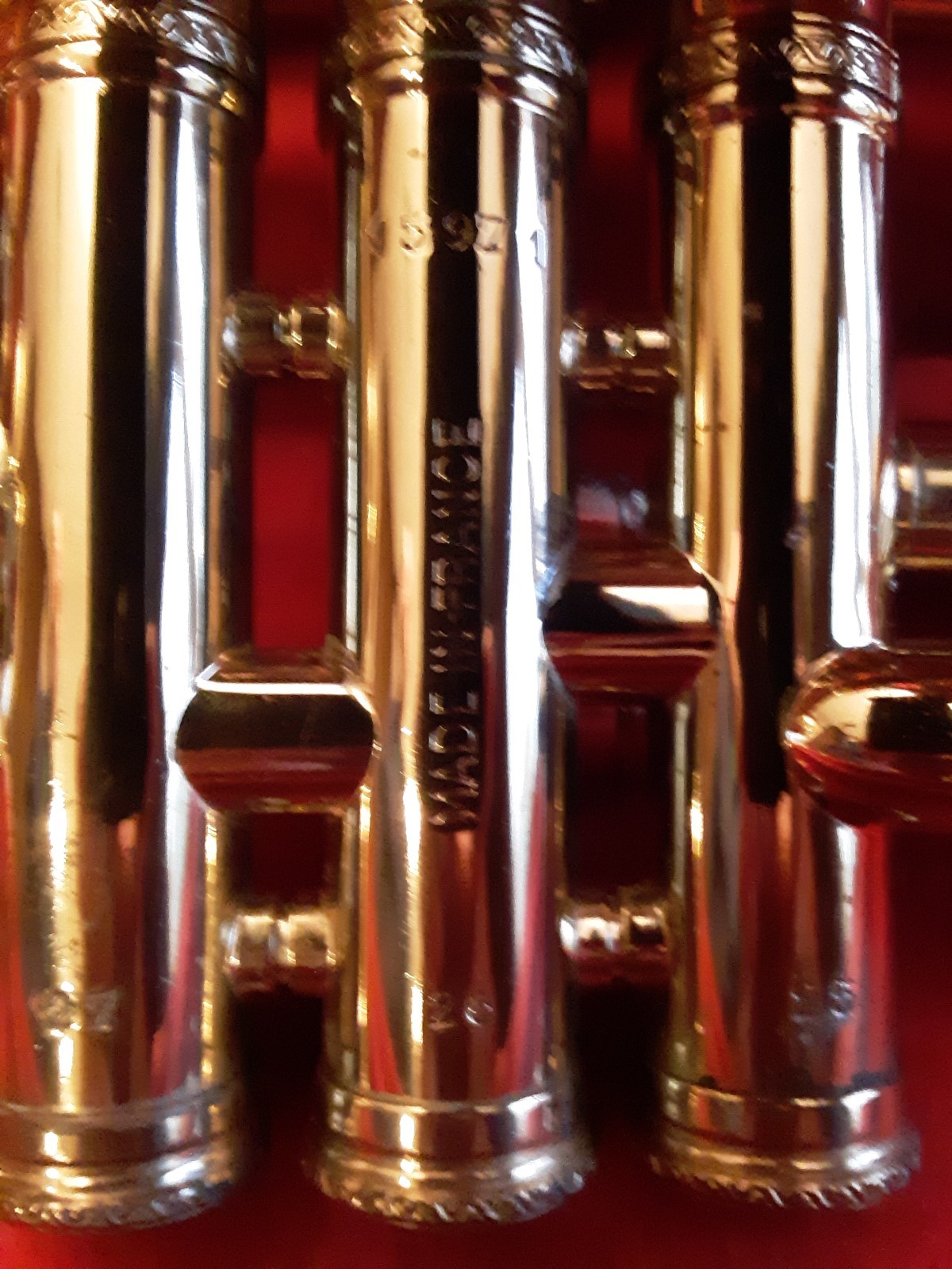 Le Blanc 770 Paris, France Conrad Gozzo Autographed Trumpet Gold and Pearl