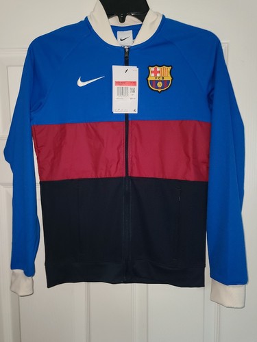 Nike FC Barcelona ジャケット 赤 FC Barcelona 2010 Nike Line Up Track Jacket Men's Large Red