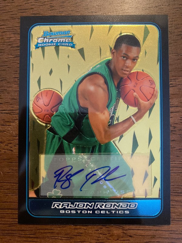 rajon rondo autograph