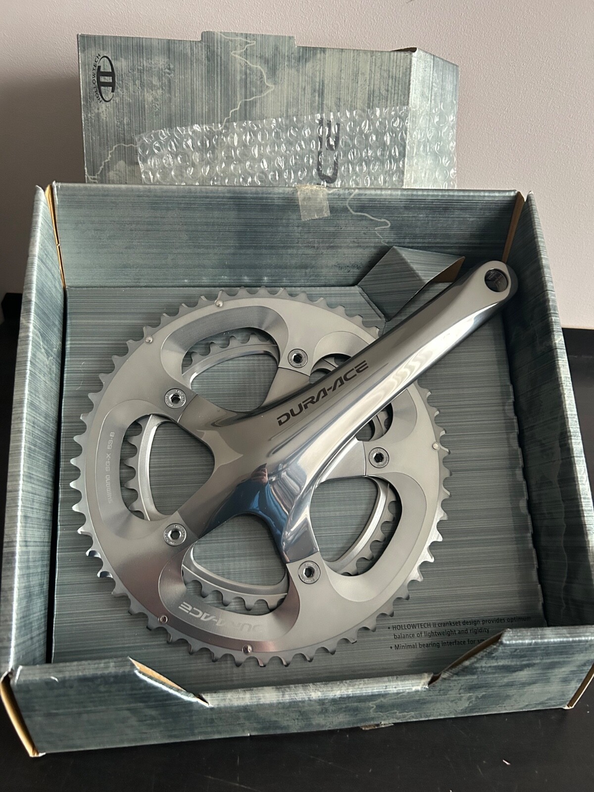 パーツ shimano fc-7800 165mm 53-39t Shimano Dura-Ace FC-7800 53-39T Crankset 175mm Used with