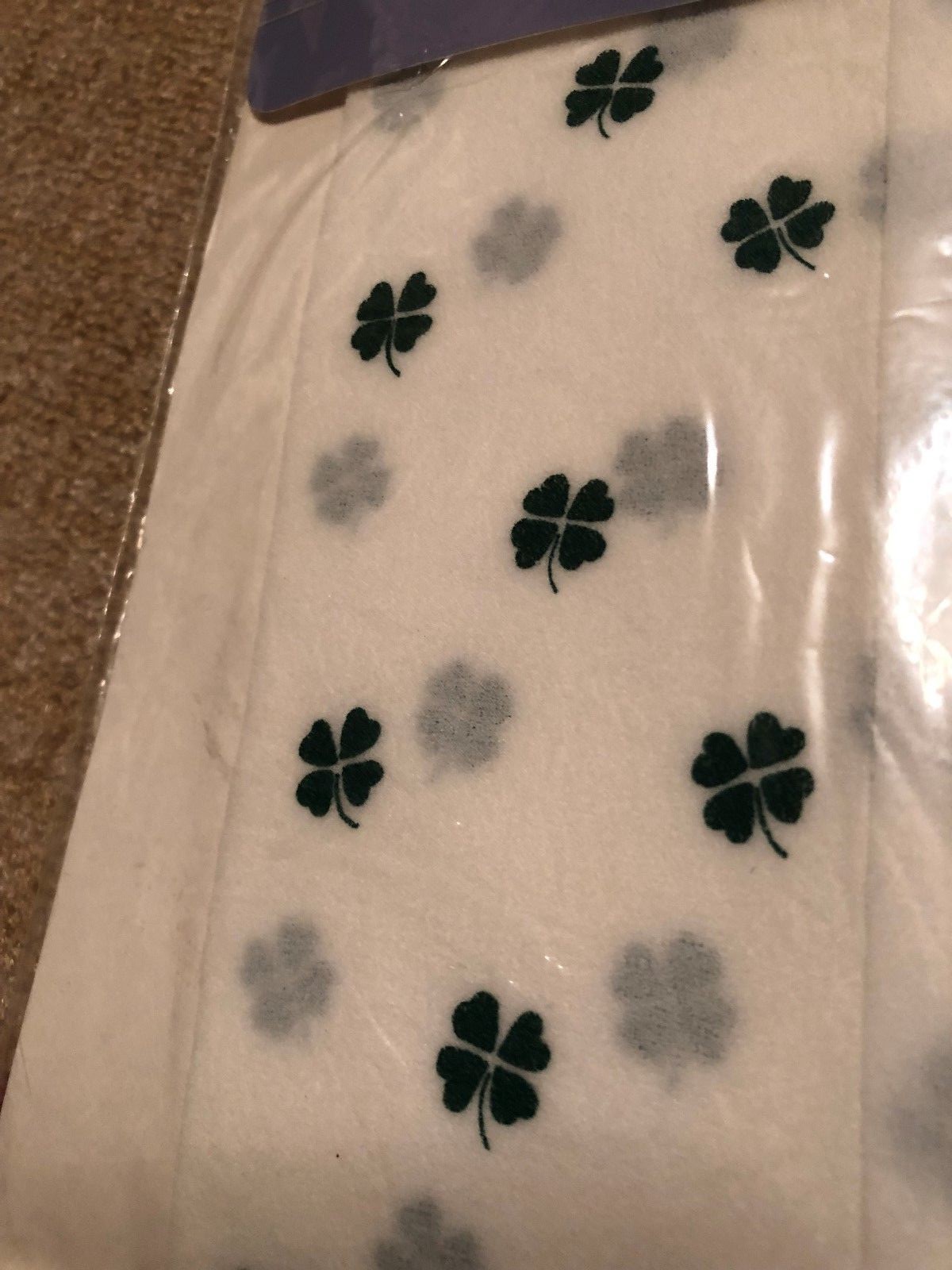 Vintage Gamine St Patrick Day Pantyhose Size B New in Package TWO PAIR NIP