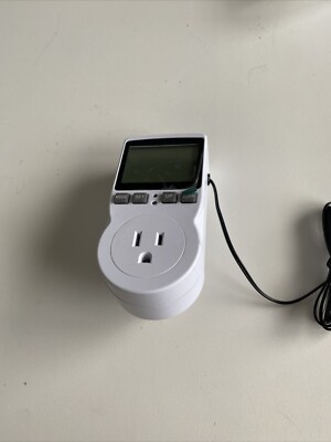 Techbee Digital Infinite Repeat Cycle Intermittent Timer Plug for Electrical Out