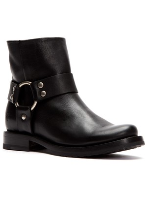 

Черные женские кожаные ботильоны FRYE 0,5 дюйма с ремешком на платформе Veronica, Черный, 72238