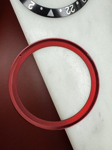 New Authentic Tudor GMT Black Bay Bezel Insert 39.5MM Outer 32.8MM Inner Pepsi