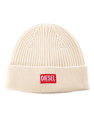 Мужская шапочка Diesel K-Coder, белая