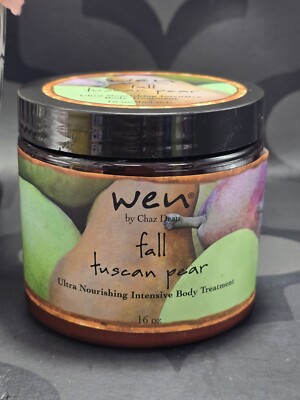 Wen By Chaz Dean 16 Oz Fall Tuscan Pear Ultra Nourishing Body Treatment NEW