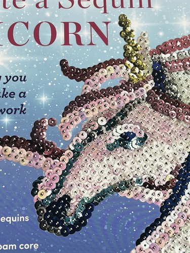 Create a Sequin UNICORN by The Book Shop, Ltd Kit & Book | eBay