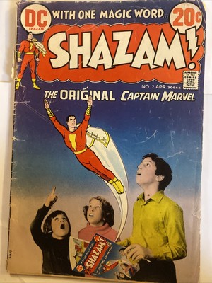 Shazam #2 - The Original Captain Marvel! (DC, 1973) Photo Cover