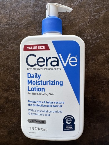 CeraVe Daily Moisturizing Lotion for Normal to Dry Skin, 16
